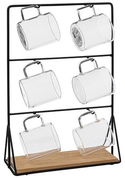 Tassen Set mit Ständer MIA