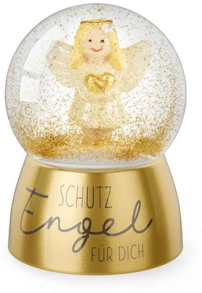 Schneekugel Glitzerkugel für Dich:-) Geschenk la vida Engel 7007911