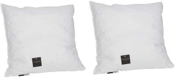 Vente-unique - SELENE Kopfkissen Stoff Weiß - B 60 cm x H 16 cm x L 60 cm