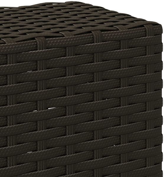 vidaXL Outdoor-Sofagarnitur 9 pcs Natürlich und Hellgrau Polyester 3384842 Bild 5