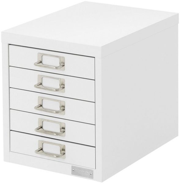 ML-DESIGN Aktenschrank Metallschrank mit Schubladen, freistehender Aufbewahrungsschrank (1-St) Lagerschrank weiß Büroschrank Werkzeugschrank Stahlschrank