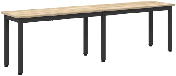 vidaXL Bank Sonoma 160 x 35 x 45 cm Holzwerkstoff 892603