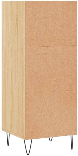 vidaXL Sideboard Sonoma-Eiche 34,5x32,5x90 cm Holzwerkstoff 828727 Bild 6