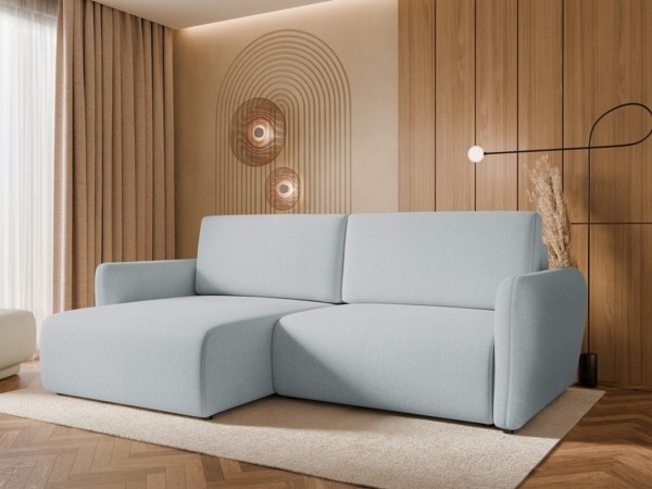 Ecksofa Gortiz Slim (Farbe: Cruz 80)