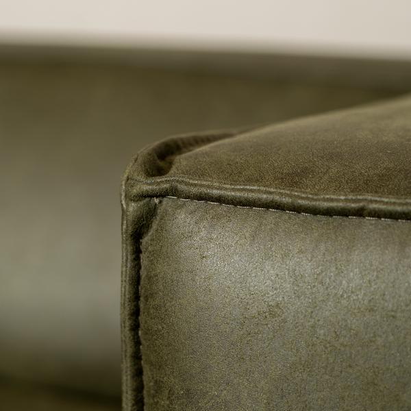 Bronx71 Ecksofa Memphis Leder olivgrün links Bild 4