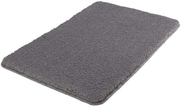 Badteppich Meusch 70 x 120 cm / Super Soft, Polyester, Grau, 120 x 2 x 70 cm