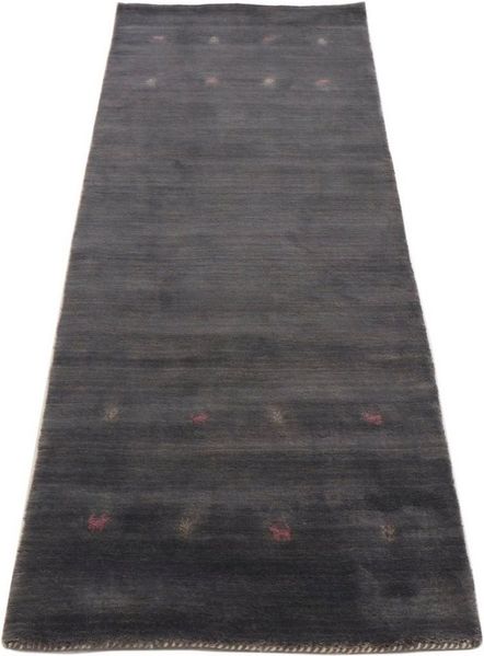 carpetfine Wollteppich Gabbeh Uni, auch als Läufer und Rund erhältlich, rechteckig, Höhe: 15 mm, reine Wolle, handgewebt, Gabbeh Loom Tiermotiv, große Farbauswahl