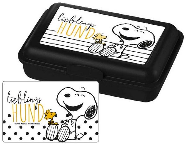 United Labels® Lunchbox Peanuts - Lieblings Hund, Kunststoff (PP)
