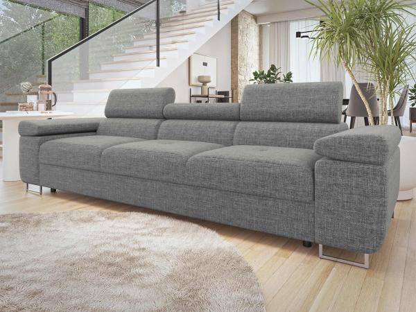 Sofa Torezio III mit Einstellbare Kopfstützen (Lux 05)