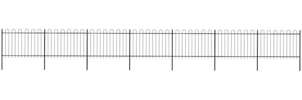 vidaXL Gartenzaun | Stahl | Robust | Modern 277671