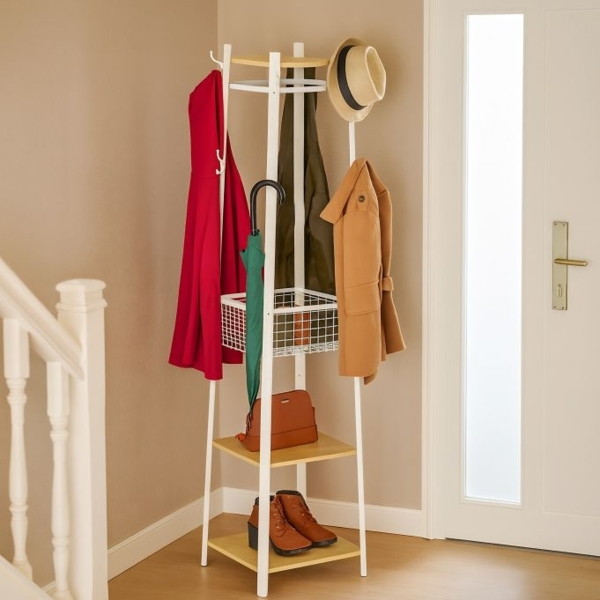 Garderobenständer Haken, Ablagen & Korb 10051397_8131 Bild 2