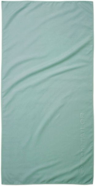 TOM TAILOR HOME Sporthandtuch Fitnesstuch COLOR BATH, Microfaser (1-St), Logo Prägung, Mikrofaser, weich, schnell trocknend