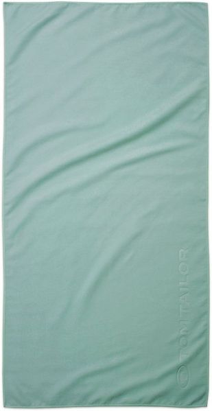 TOM TAILOR HOME Sporthandtuch Fitnesstuch COLOR BATH, Microfaser (1-St), Logo Prägung, Mikrofaser, weich, schnell trocknend