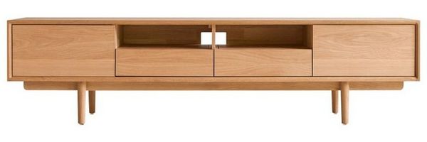 Tikamoon TV-Schrank TV-Schrank aus Eiche 180 Ellie