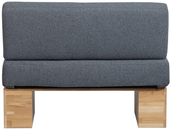 Bank Eat Up aus Eichenholz, Blau Bild 2