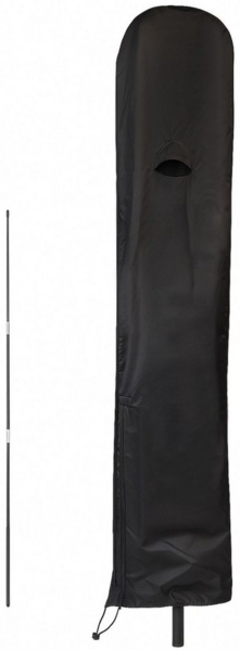 Schutzhaube für Ampelschirm mit Stab Sonnenschirm 3x3m, 3x4m, 350cm schwarz