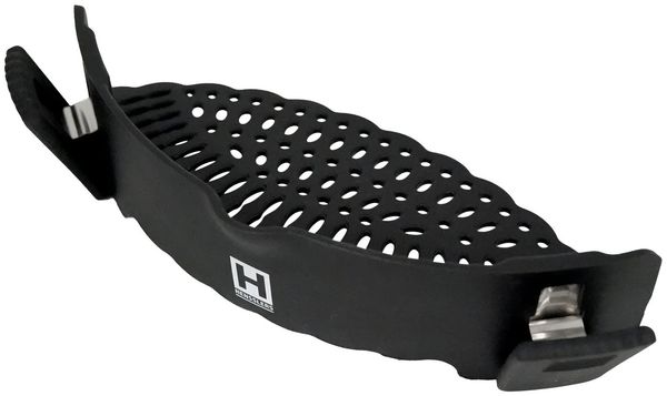 HENSSLERS Küchensieb Premium, Abgießhilfe, Edelstahl, (1-St), passend für alle runden Töpfe, Pfannen und Schüsseln