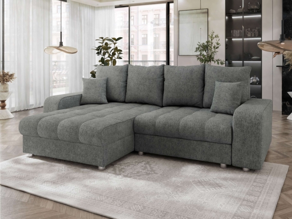 Ecksofa Kofero (Farbe: Neve 90)