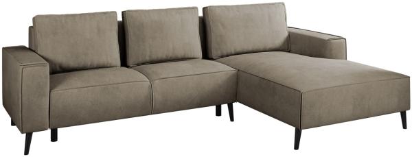 Ecksofa Mostero (Farbe: Zetta 293, Seite: Rechts 2R-LC)