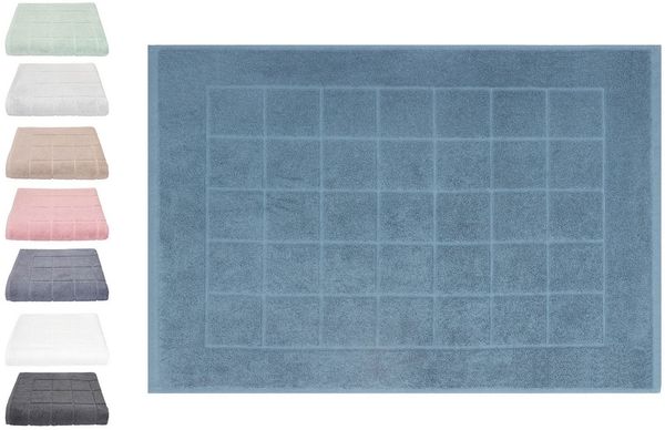 Betz Badematte Badvorleger Berlin Größe 50x70 cm Qualität 650 g/m², beidseitig nutzbar, Baumwolle, maschinenwäsche