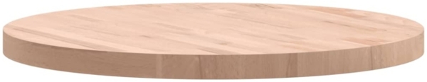 vidaXL Tischplatte Ø70x4 cm Rund Massivholz Buche 355924 Bild 6