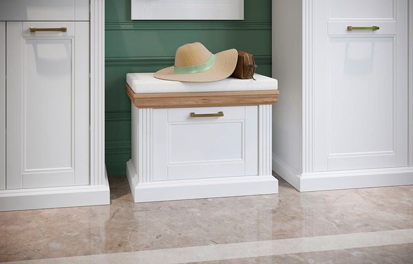 OTTO home Schuhschrank Tara (H/B/T): 51/65/38cm) Hochwertig UV lackiertes MDF