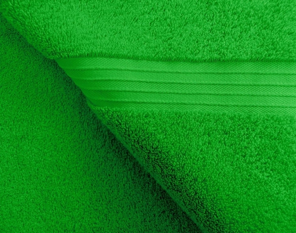 Lashuma Duschtuch Linz, Frottee (1-St), Grünes Duschhandtuch saugstark 70x140 cm Bild 3