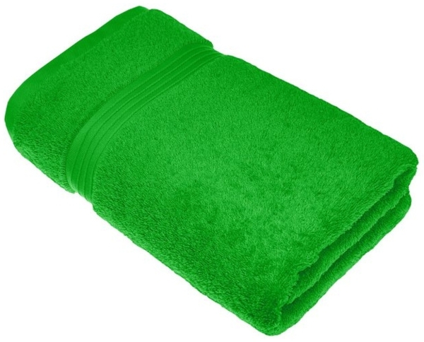 Lashuma Duschtuch Linz, Frottee (1-St), Grünes Duschhandtuch saugstark 70x140 cm Bild 4