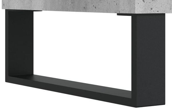 vidaXL Couchtisch Betongrau 90x50x36,5 cm Holzwerkstoff 830816 Bild 9