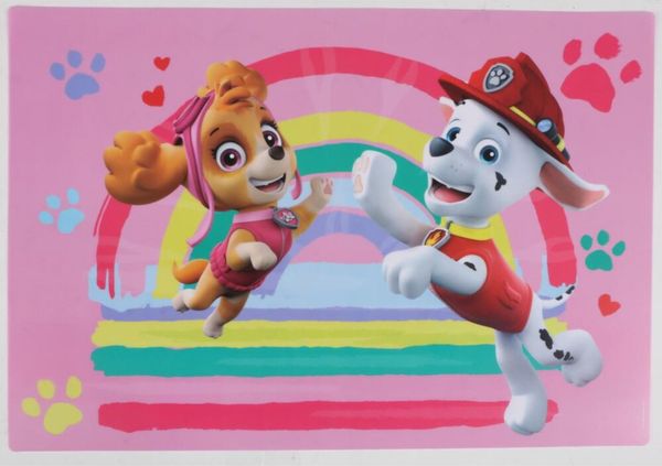 Paw Patrol Platz-Set verschiedene Designs Jungen Mädchen Kinder Tischmatten