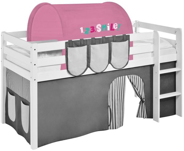 Lilokids Betttunnel Baldachin PAW PATROL ROSA Bettzelt für Kinderbetten & Hochbetten, waschbar