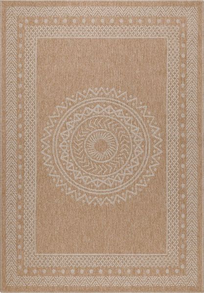 Outdoor Teppich Davide rechteckig - 200x290 cm - Beige