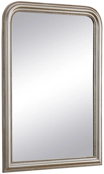 Vente-unique - Spiegel Vintage - 80 x 110 cm - Paulowniaholz - Champagnerfarben - HELOISE Bild 5