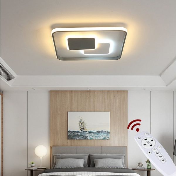Eurohandisplay LED Deckenleuchte LED Deckenleuchte mit Fernbedienung Lichtfarbe warmweiß bis kaltweiß, LED fest integriert, Warm- bis Kaltweiß, Lichtfarbe und Helligkeit einstellbar