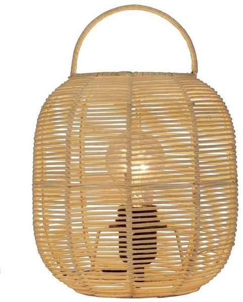 Pauleen Tischleuchte Boho Glow max20W Beige/Weiß 230V Metall/Rattan, ohne Leuchtmittel, E27 Bild 3