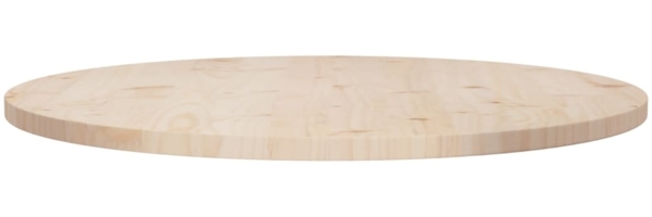 vidaXL Tischplatte Ø80x2,5 cm Massivholz Kiefer 813649