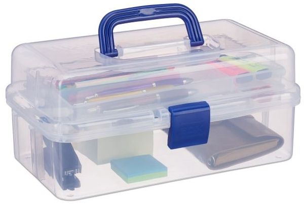 Relaxdays Aufbewahrungsbox mit 9 Fächern Bild 7