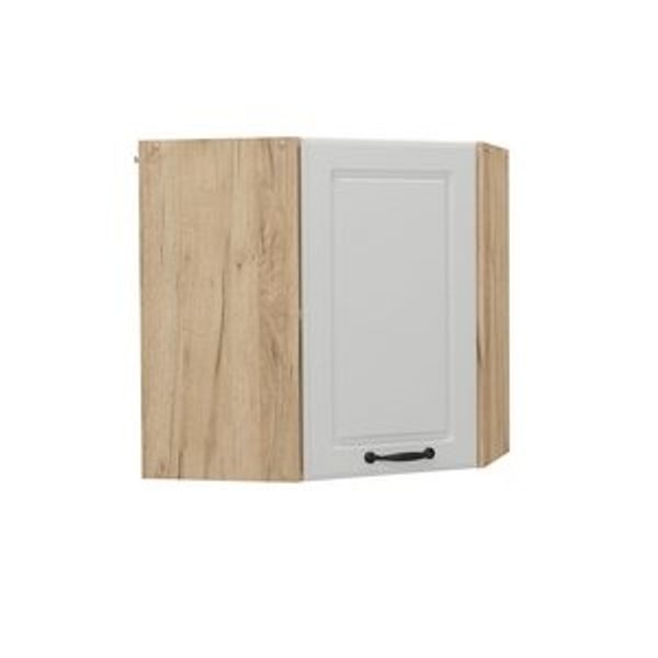 Eckhängeschrank R-Line Weiß Landhaus 57 cm Vicco Bild 6