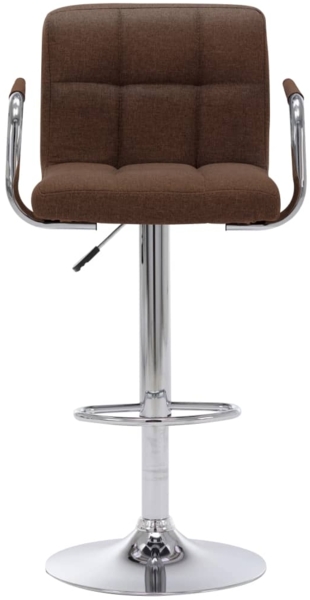 vidaXL Barhocker Braun Stoff [283412]
