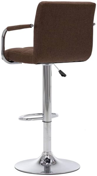 vidaXL Barhocker Braun Stoff [283412] Bild 4