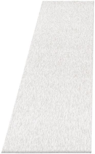 Kurzflor Teppich Neva Läufer - 80x250 cm - Creme