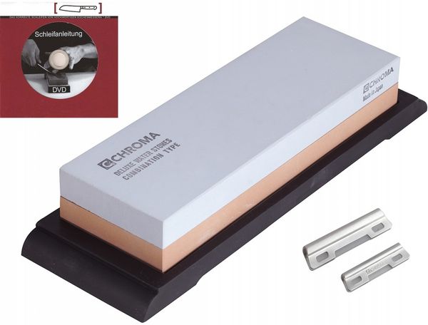 Chroma Schleifstein-Set: ST-1800L Körnung 240/1000 groß
