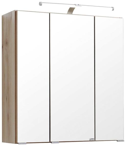 Spiegelschrank BERGAMO-03, Buche Iconic Nb, B x H x T ca.: 60 x 66 x 22cm