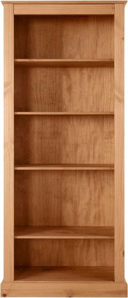 Home affaire Bücherregal Liotta, mit 4 verstellbare Einlegeböden, aus massivem Kiefernholz