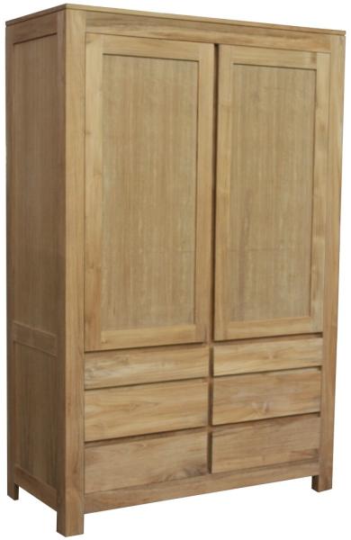 Kleiderschrank Ramdala aus Teakholz von Teako Design