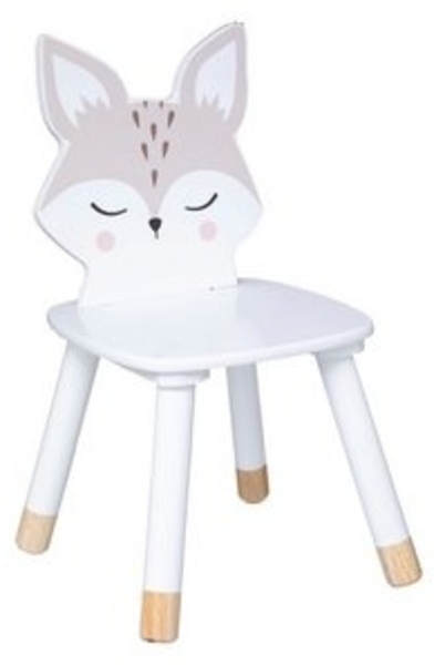 Kinderstuhl FUCHS, mit Beinen aus Kiefernholz, 52,5 cm Bild 5