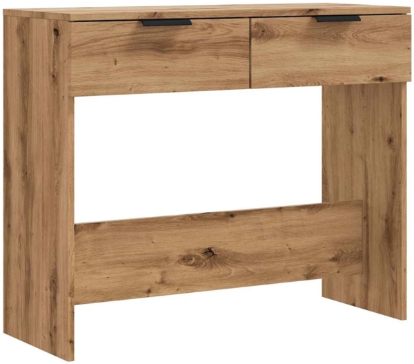 vidaXL Konsolentisch Artisan-Eiche 90x36x75 cm Holzwerkstoff 856946