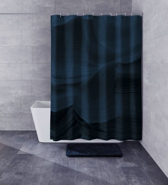 Kleine Wolke Duschvorhang Mystic Breite 180 cm (Set)
