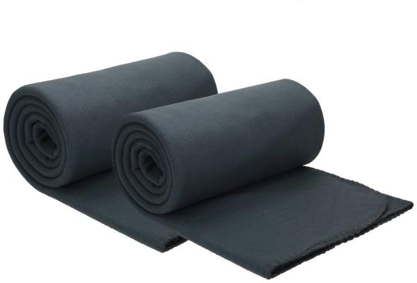 Wohndecke 2 Stück Fleecedecken Kuscheldecken Größe 130x170 cm, Betz