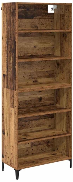 vidaXL Highboard Altholz 69,5 x 34 x 180 cm Holzwerkstoff 3415736